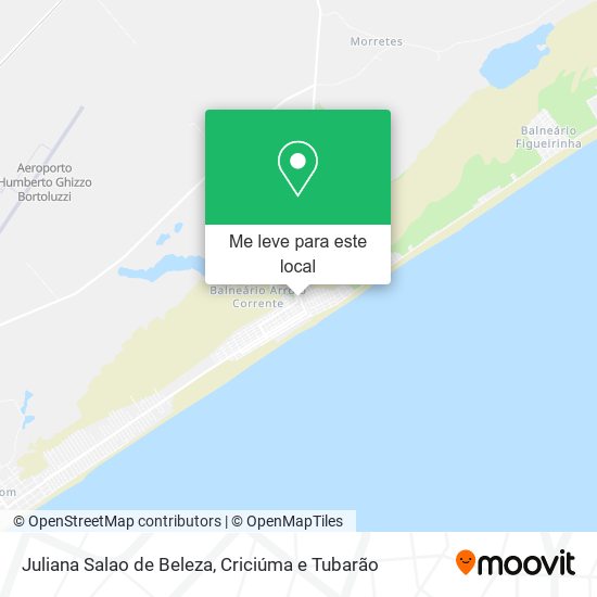 Juliana Salao de Beleza mapa