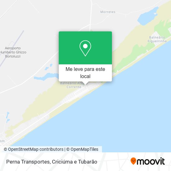 Perna Transportes mapa