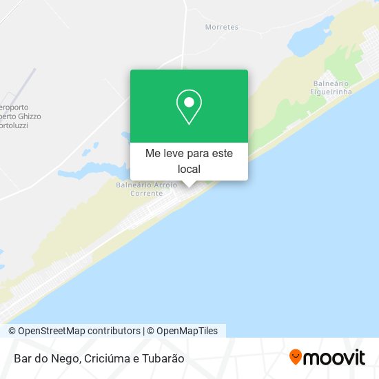 Bar do Nego mapa