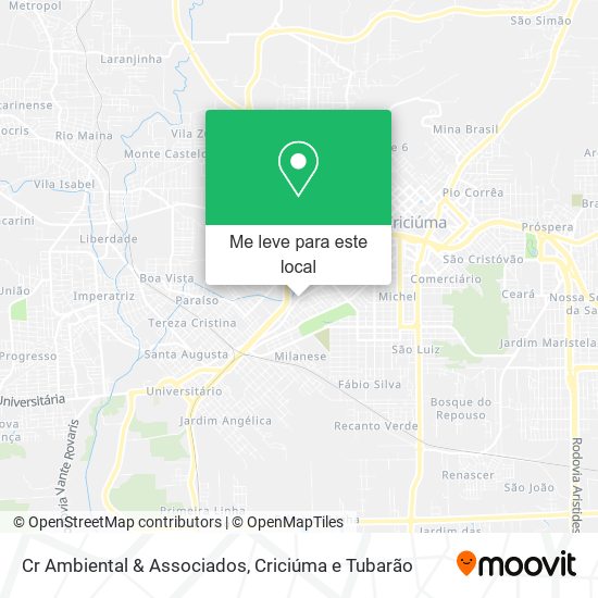 Cr Ambiental & Associados mapa
