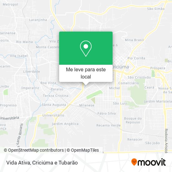 Vida Ativa mapa
