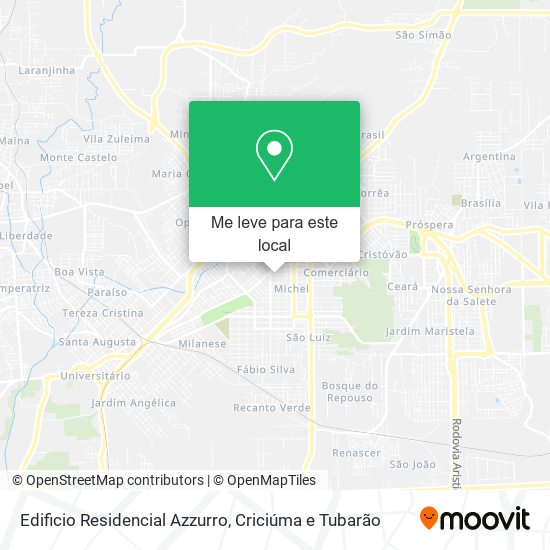 Edificio Residencial Azzurro mapa