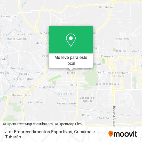 Jmf Empreendimentos Esportivos mapa