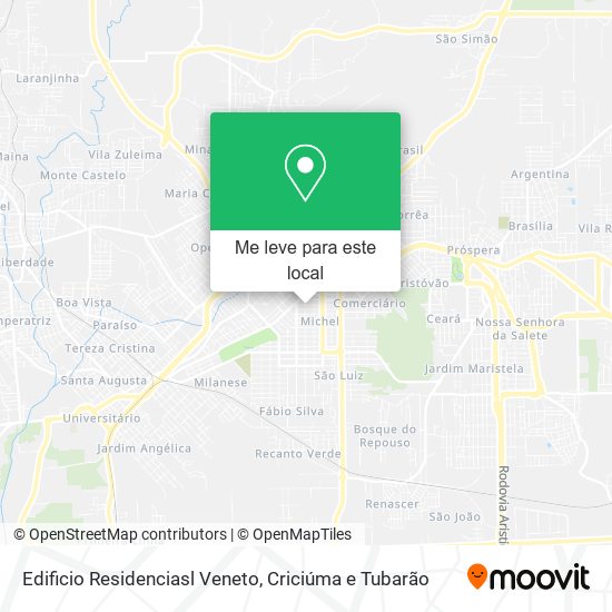 Edificio Residenciasl Veneto mapa