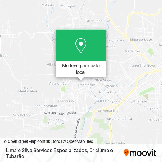 Lima e Silva Servicos Especializados mapa