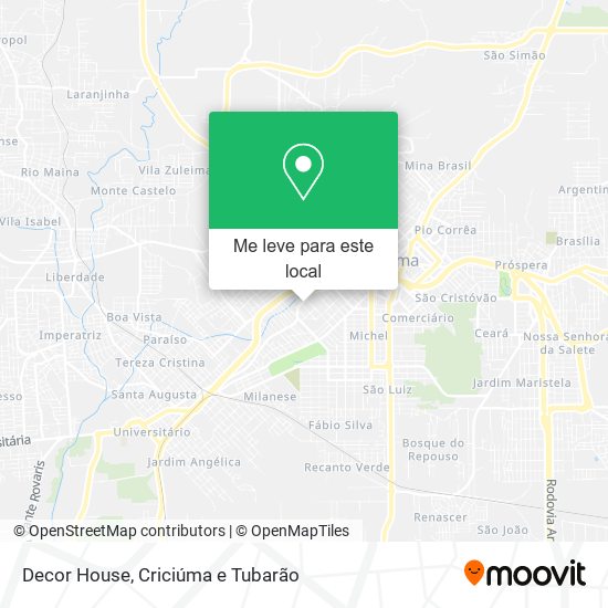 Decor House mapa