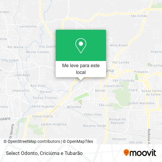 Select Odonto mapa
