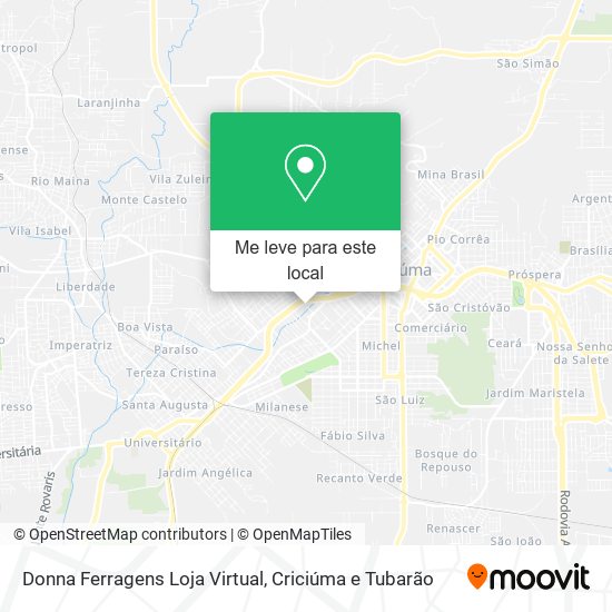 Donna Ferragens Loja Virtual mapa