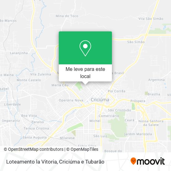 Loteamento la Vitoria mapa