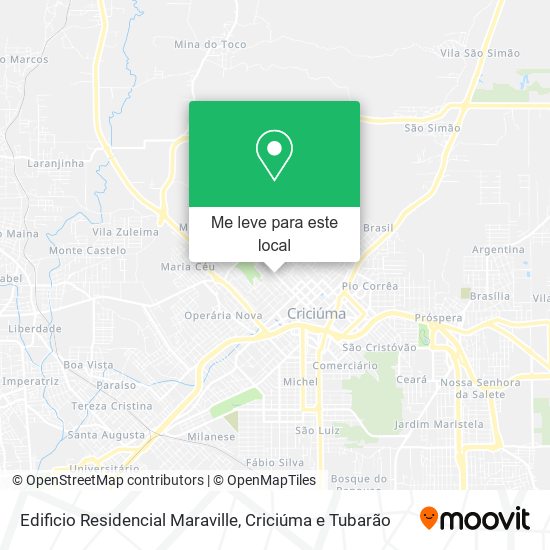 Edificio Residencial Maraville mapa