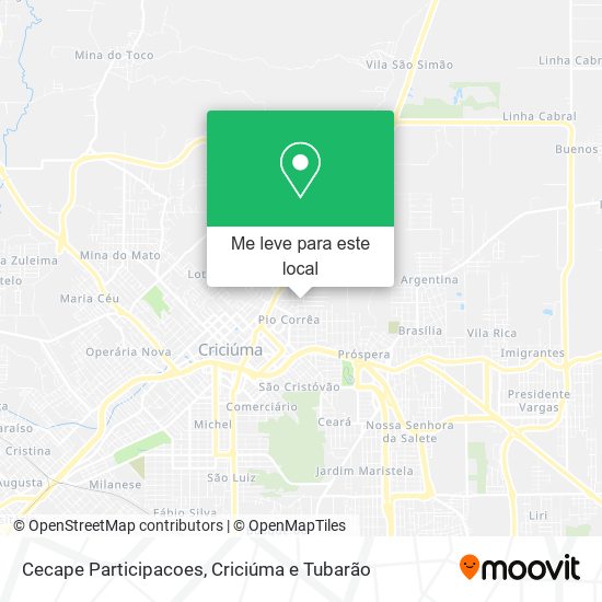 Cecape Participacoes mapa