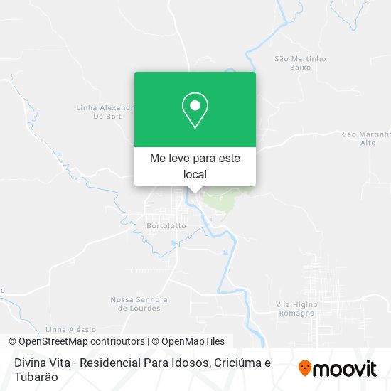 Divina Vita - Residencial Para Idosos mapa
