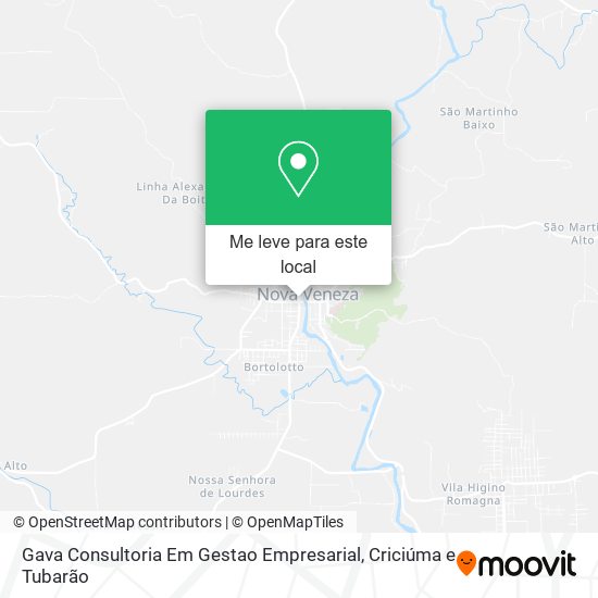 Gava Consultoria Em Gestao Empresarial mapa