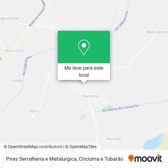 Pires Serralheria e Metalurgica mapa