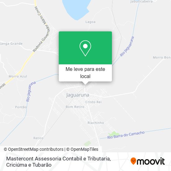 Mastercont Assessoria Contabil e Tributaria mapa