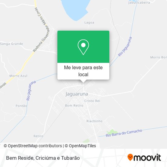 Bem Reside mapa