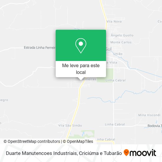 Duarte Manutencoes Industriais mapa