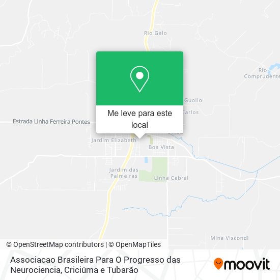 Associacao Brasileira Para O Progresso das Neurociencia mapa