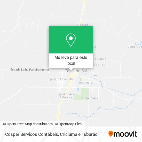 Cosper Servicos Contabeis mapa