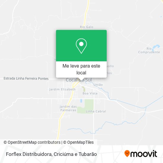 Forflex Distribuidora mapa