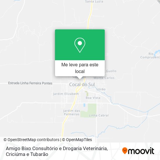 Amigo Bixo Consultório e Drogaria Veterinária mapa