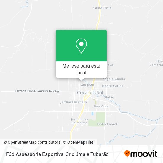 F6d Assessoria Esportiva mapa