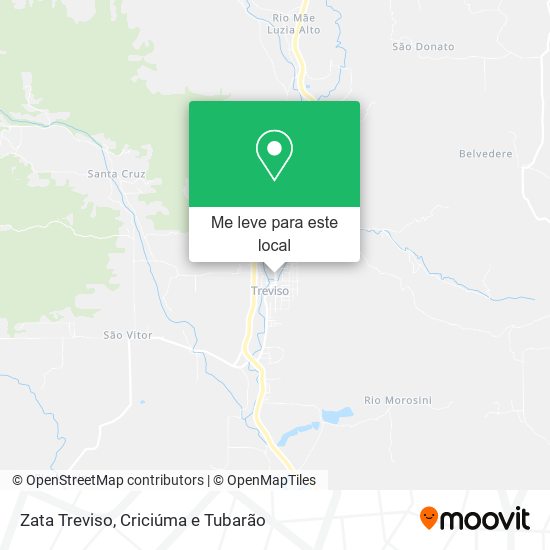Zata Treviso mapa