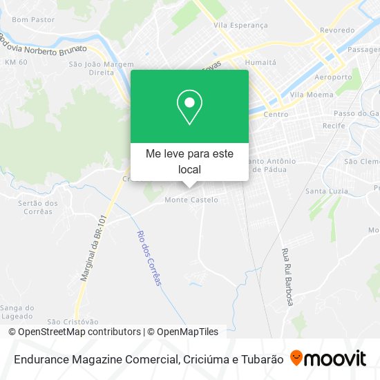 Endurance Magazine Comercial mapa