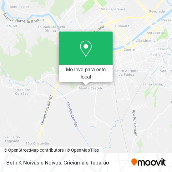 Beth.K Noivas e Noivos mapa