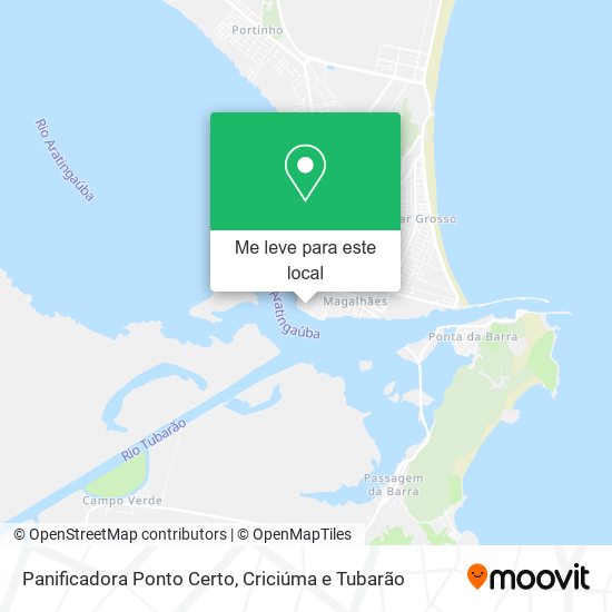 Panificadora Ponto Certo mapa