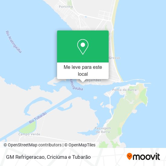 GM Refrigeracao mapa