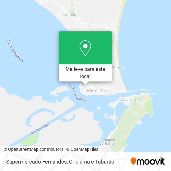 Supermercado Fernandes mapa