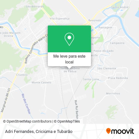 Adri Fernandes mapa