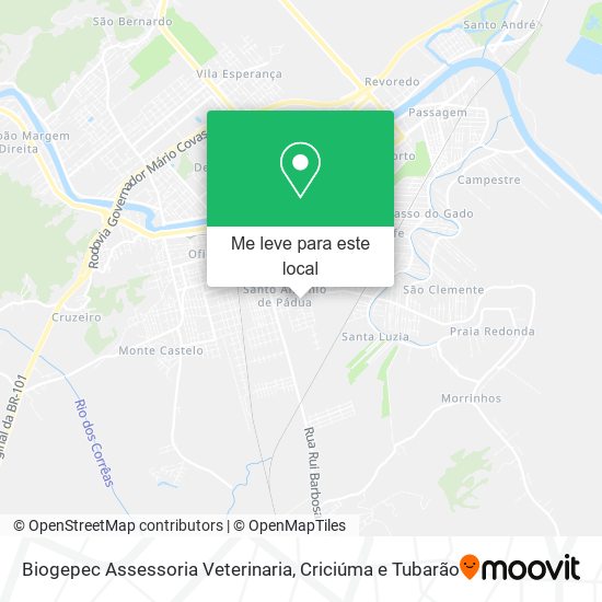 Biogepec Assessoria Veterinaria mapa