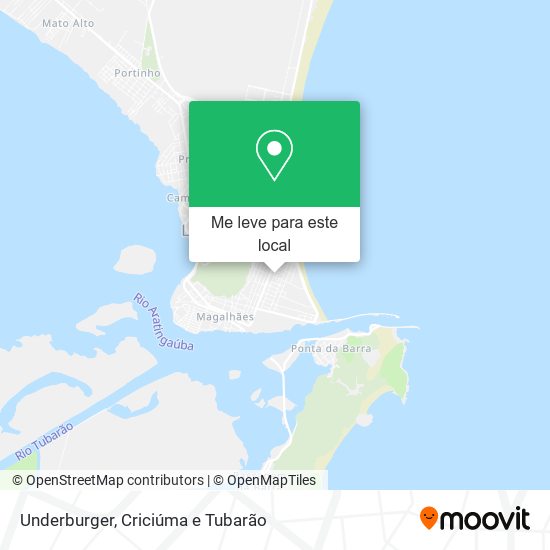 Underburger mapa
