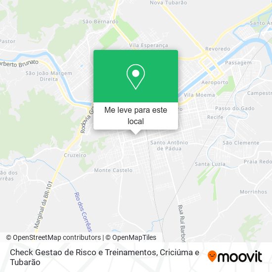 Check Gestao de Risco e Treinamentos mapa