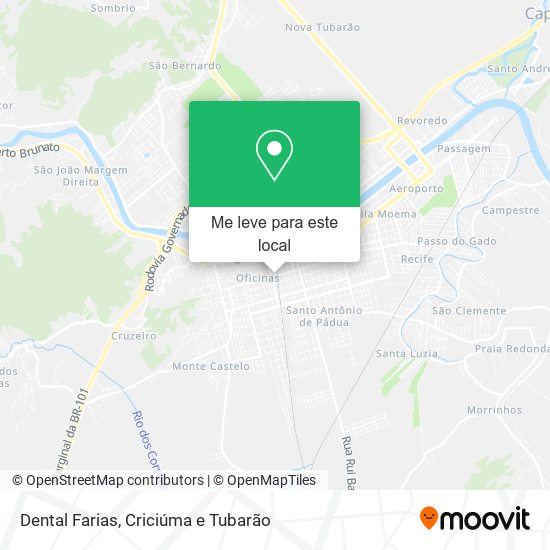 Dental Farias mapa