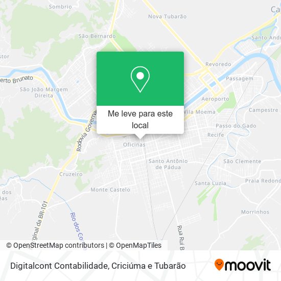 Digitalcont Contabilidade mapa