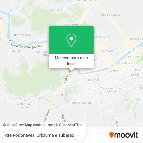 Rte Rodonaves mapa