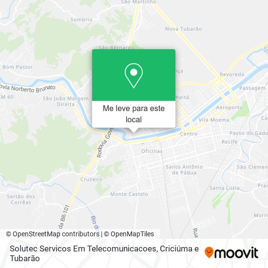 Solutec Servicos Em Telecomunicacoes mapa