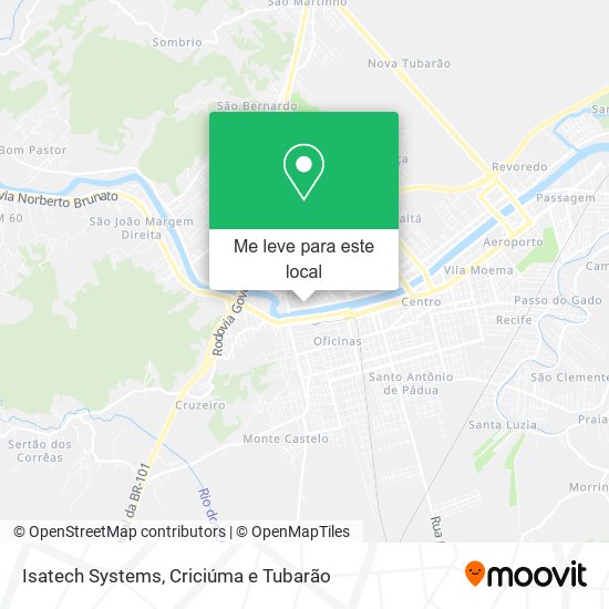 Isatech Systems mapa