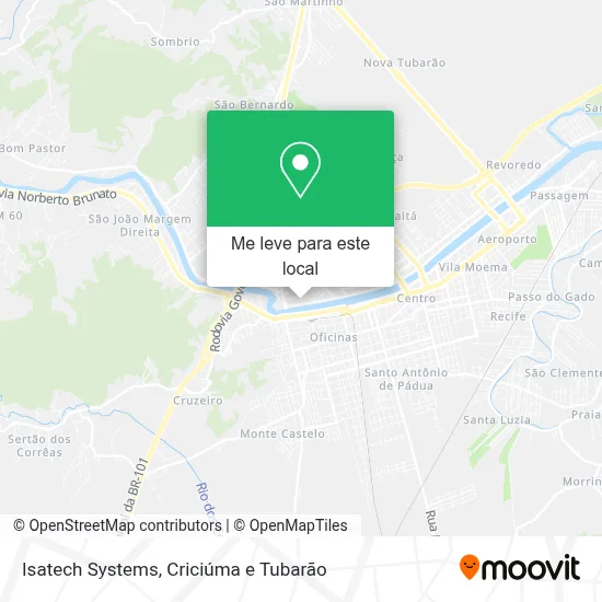 Isatech Systems mapa