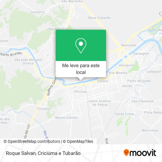 Roque Salvan mapa
