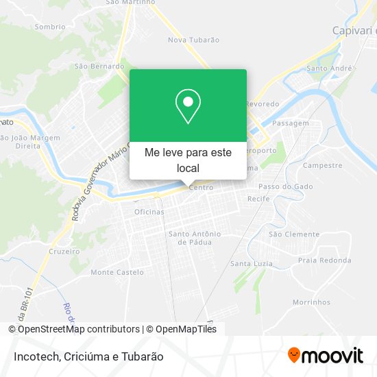 Incotech mapa