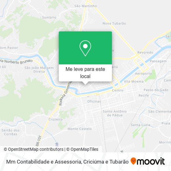 Mm Contabilidade e Assessoria mapa