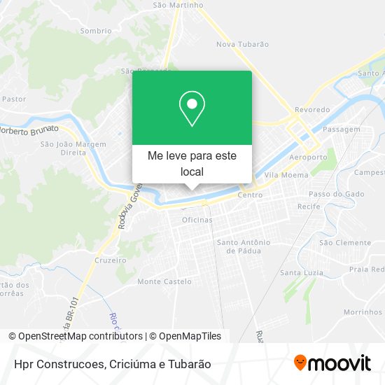 Hpr Construcoes mapa