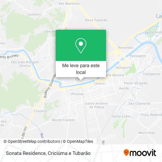 Sonata Residence mapa