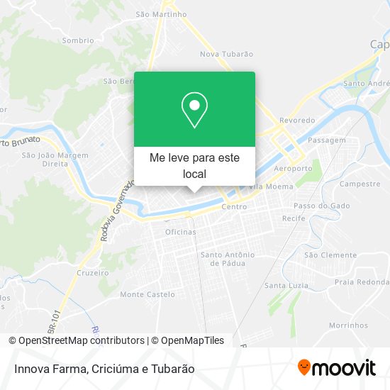 Innova Farma mapa