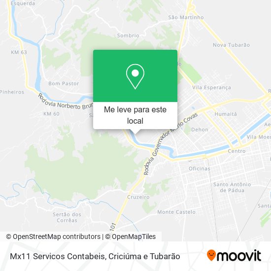 Mx11 Servicos Contabeis mapa