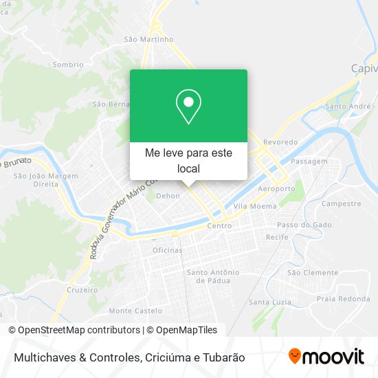 Multichaves & Controles mapa